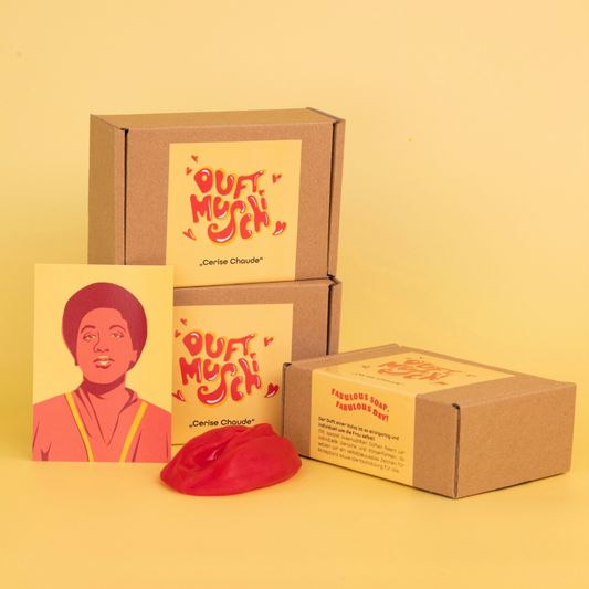 Handseife Duftmuschi „Cherise Chaude“ mit Audre Lorde